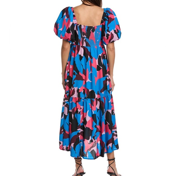 CROSBY BY MOLLIE BURCH Women's Boutique Blue Goldie Maxi Dress XS - Picture 2 of 15